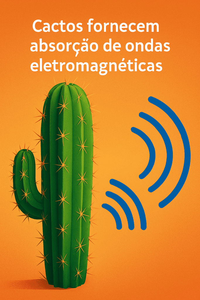 Cactos realmente absorvem ondas eletromagnéticas?